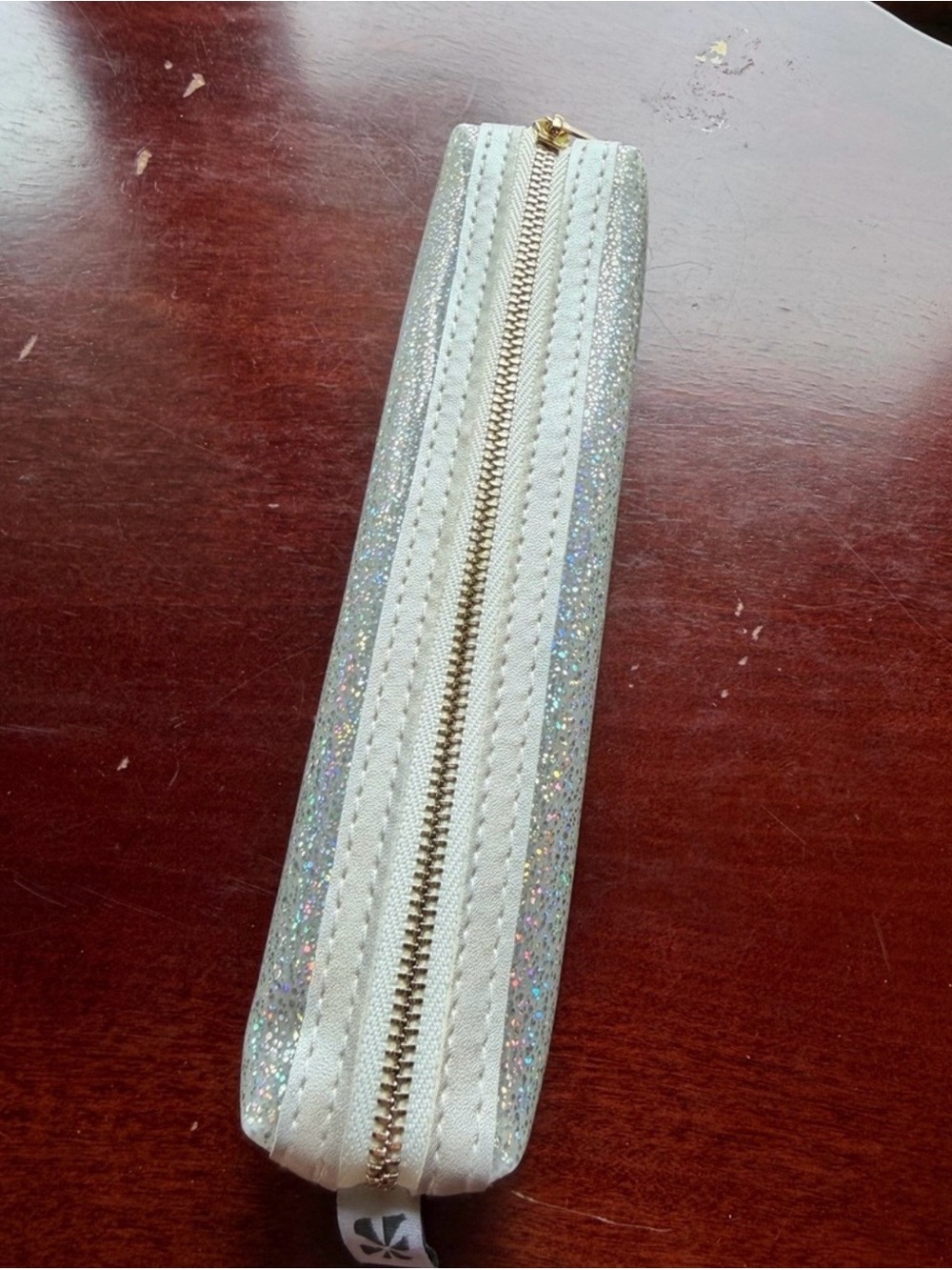 Erin Condren Glitter Zip Pencil Case